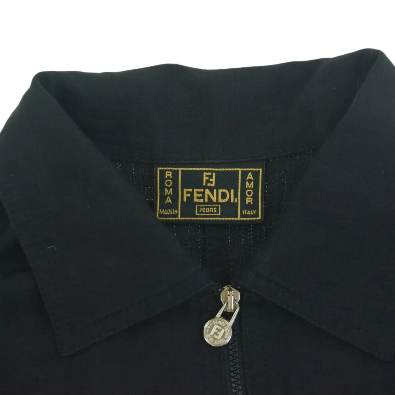 Vintage Fendi Monogram Zip Jacket Woman’s Size S