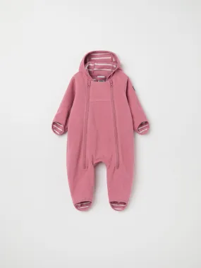 Waterproof Fleece Baby Pramsuit