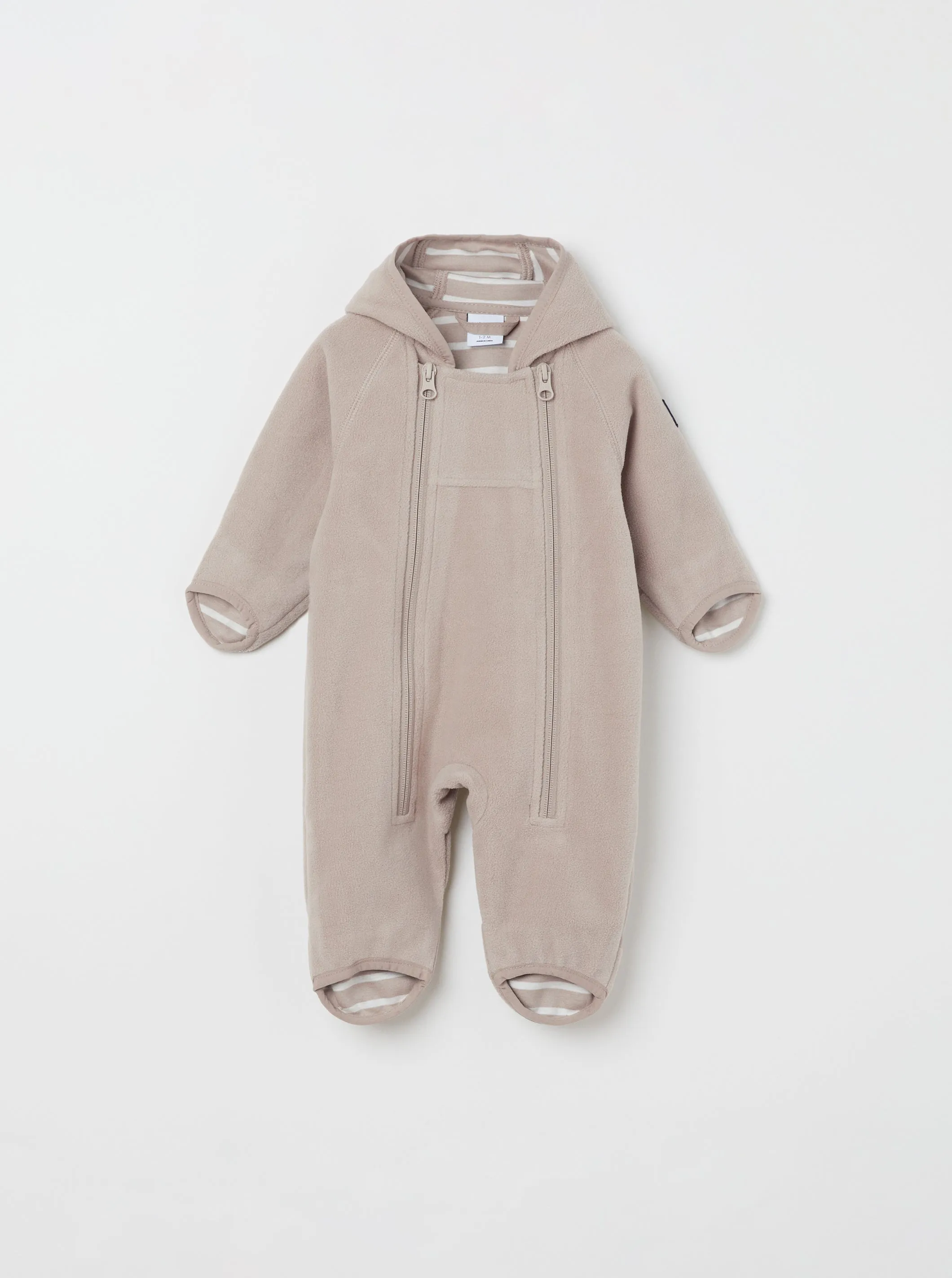 Windproof Fleece Baby Pramsuit