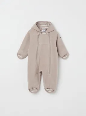 Windproof Fleece Baby Pramsuit